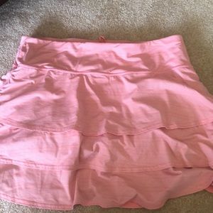 Athleta Stripe Dot Swagger skirt